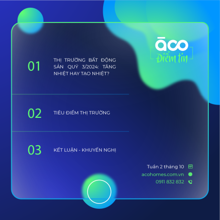 Acohome tuần 2 tháng 10