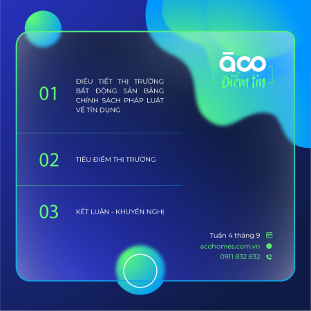 Acohome tuần 4 tháng 9