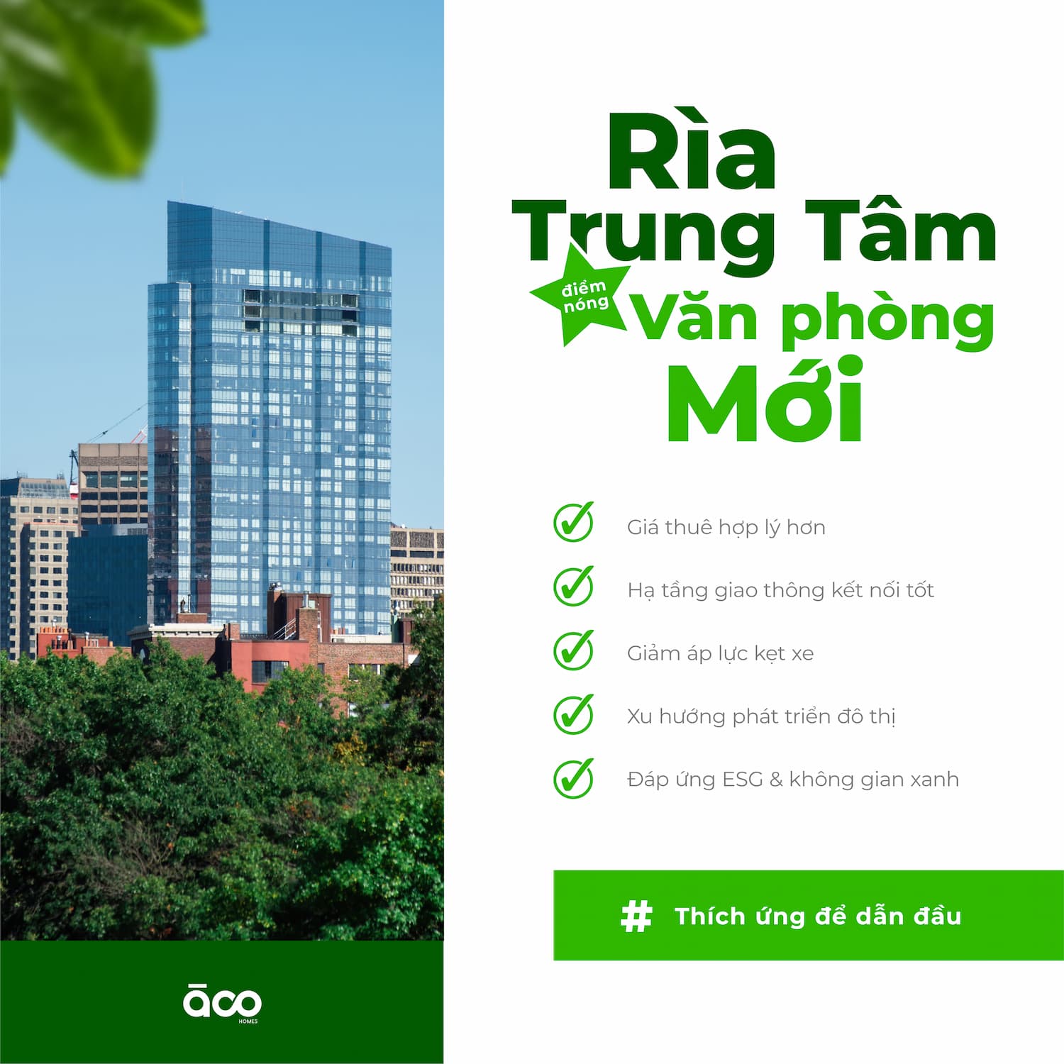Rìa Trung Tâm: Điểm Nóng Văn Phòng Mới 