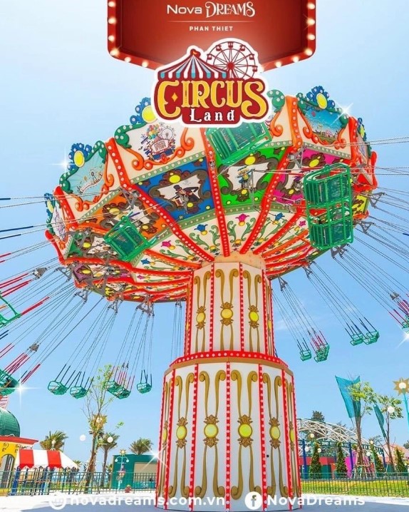 Công viên giải trí ven biển Circus Land mở cửa tại Novaworld Phan Thiết 2