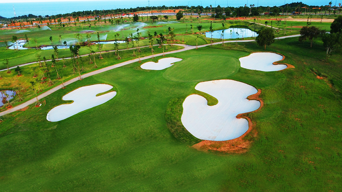 Cụm sân golf độc quyền thương hiệu PGA đầu tiên sắp hoàn thành 2